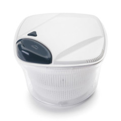 Centrifugadora de Ensaladas 5L | Escurridor de Verduras Rapido | Base Antideslizante | Ø26 cm | Apta para el Lavavajillas