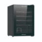 Adega climatizada Orbegozo com compressor para 20 garrafas | Refrigerador de garrafas com iluminação LED interna | Prateleiras c