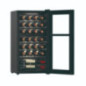 Adega climatizada Orbegozo com compressor para 28 garrafas | Refrigerador de garrafas com iluminação LED interna | Prateleiras c