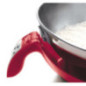 Bascula de Cocina 5 Kg | Peso de Cocina Digital con Bol Extraible | Bascula de Cocina de Acero | Peso Alimentos | Ø21 cm