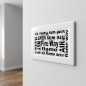 Feststehendes Lüftungsgitter mit weißem Vorrahmen, Serie Alphabet, 30 x 17 cm | Lüftungskanäle und Luft