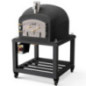 Forno Kitaway con base + a gas 100x100x65 cm nero | Dimensioni 100x100x170 cm | Forno a gas professionale con manometro Forno Kitaway con base + a gas 100x100x65 cm nero | Dimensioni 100x100x170 cm | Forno a gas professionale con manometro