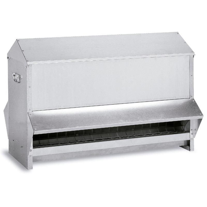 Tolva Exterior para Aves, Patos y Roedores 100 Kg, 97x60x66 cm | Comedero Galvanizado para Pajaros y Conejos Tolva Exterior para Aves, Patos y Roedores 100 Kg, 97x60x66 cm | Comedero Galvanizado para Pajaros y Conejos