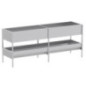 Mangiatoia per pecore in lamiera zincata 118,5x65x100 cm | Mangiatoia da esterno per bestiame, capacità 84 kg | Espandibile Mangiatoia per pecore in lamiera zincata 118,5x65x100 cm | Mangiatoia da esterno per bestiame, capacità 84 kg | Espandibile