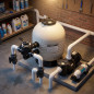 M3000 560mm Sand Filter for Swimming Pools with Side Valve | Monobloc Filter with 12,000 l/hour Flow Rate for Residential Swimmi