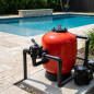 Star-Plus 500mm Sand Filter for Swimming Pools with 1 1/2" Side Valve | Monobloc Filter with 9.5 m³/hour Capacity for Residentia Star-Plus 500mm Sand Filter for Swimming Pools with 1 1/2" Side Valve | Monobloc Filter with 9.5 m³/hour Capacity for Residentia