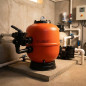 Star-Plus 500-mm-Sandfilter für Schwimmbecken mit 1 1/2"-Seitenventil | Monoblockfilter mit einer Kapazität von 9,5 m³/h für pri