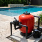 Star-Plus 450mm Sand Filter for Swimming Pools with 1 1/2" Side Valve | Monobloc Filter with 8 m³/hour Capacity for Residential Star-Plus 450mm Sand Filter for Swimming Pools with 1 1/2" Side Valve | Monobloc Filter with 8 m³/hour Capacity for Residential