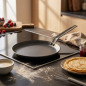 26cm Crepe Pan | 26cm Pancake Pan | Natural Cast Iron Crepe Pan | Non-Stick | Suitable for All Stovetops