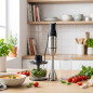 Lacor Stabmixer mit Zerkleinerer und Becher | Pürierstab | 4 Edelstahlklingen | Ideal zum Zerkleinern und Mahlen Lacor Stabmixer mit Zerkleinerer und Becher | Pürierstab | 4 Edelstahlklingen | Ideal zum Zerkleinern und Mahlen