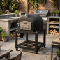 Forno Kitaway con base + a gas 100x100x65 cm nero | Dimensioni 100x100x170 cm | Forno a gas professionale con manometro Forno Kitaway con base + a gas 100x100x65 cm nero | Dimensioni 100x100x170 cm | Forno a gas professionale con manometro