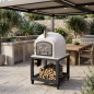 Kitaway Oven with Base + Gas 100x100x65 cm White | Dimensions 100x100x170 cm | Professional Gas Oven with Pressure Gauge Kitaway Oven with Base + Gas 100x100x65 cm White | Dimensions 100x100x170 cm | Professional Gas Oven with Pressure Gauge