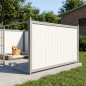 Painel lateral tipo sanduíche de 30 mm para canil, 150 x 100 cm | Painel para canil