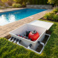Unterirdisches Pool-Filtersystem: Star Plus 600-mm-Sandfilter mit 1 1/2-Zoll-Seitenventil + Aspire 1-PS-Pumpe