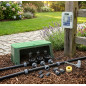 Kit irrigazione automatica professionale KRain a 4 zone 24v per tubo da 32mm