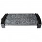 Grelha Elétrica 2150W pedra antiaderente, termostato regulável, 45x25cm, ideal para carnes e vegetais Grelha Elétrica 2150W pedra antiaderente, termostato regulável, 45x25cm, ideal para carnes e vegetais