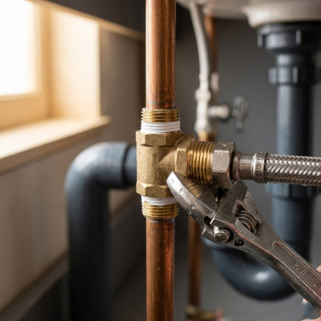 Pack 4 Machón latón 1 1/4'' x 1'' | Accesorio laton Aenor | Machones de latón roscados | Machón reducido latón Aire, Agua, Gas