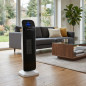 Oscillating ceramic tower heater Orbegozo 2000W.  Touch control panel.  24h timer.  Remote control.