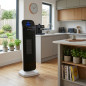 Oscillating ceramic tower heater Orbegozo 2000W.  Touch control panel.  24h timer.  Remote control.