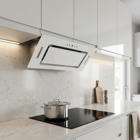 Orbegozo Crystal Cassette Hood.  1 230w motor.  Energy class A. Touch and digital control panel.