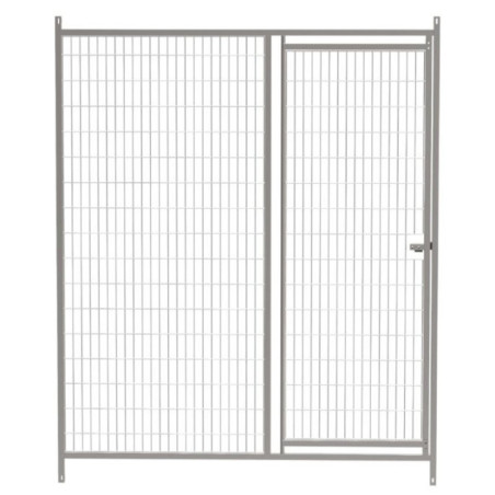 Façade en filet 3x10cm avec porte pour niches pour chiots 150x185cm | Niche écologique pour chiens