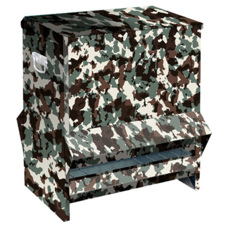 Tolva Exterior Perdices Camuflaje 51x46x52 cm | Comedero Aves Exterior