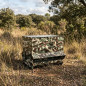 Mangeoire extérieure pour perdrix, camouflage 101 x 46 x 52 cm | Mangeoire pour oiseaux d'extérieur