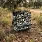 Mangeoire extérieure pour perdrix, camouflage 51 x 46 x 52 cm | Mangeoire pour oiseaux d'extérieur