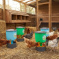 Pack 2+2 Chicken Drinker + Feeder 45 L | 4 Poultry Accessory Kit