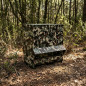Alimentador de pássaros para perdizes, camuflado, para uso externo, 51x46x52 cm | Alimentador de pássaros para exterior