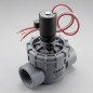 Válvula solenoide de irrigação Irritrol 2400MT 9V com tampa rosqueada de 1". Funciona com controladores de irrigação alimentados