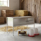 Kükenbrutkasten + Futter- und Tränke + Heizung, 100 x 49 x 60 cm
