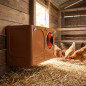 Nid en thermoplastique pour poules, Idéal pour les poulets à couver naturellement, 43x27x29 cm