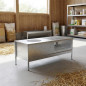 Chick Breeder + Feeder and Drinker + Heater, 100x49x60 cm