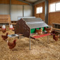 Semi-automatic egg-laying house, for 120 hens, 173x179x133 cm