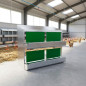 Collective laying house for hens 2 floors, for 100 hens 118x50x53.5 cm