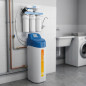 Confezione di addolcitore automatico volumetrico da 25 litri + attrezzatura per osmosi inversa a 5 stadi