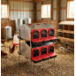 Indoor Nesting Box 12 Departments with Legs 82x96x123 cm, Two Sides