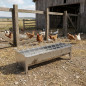 Mangiatoia per recinto senza gambe 56x20x24 cm