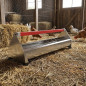 Mangeoire pour poulets de chair en acier inoxydable 61x19x19,5 cm