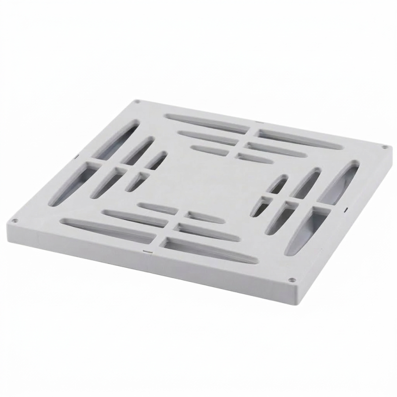 38x38 cm Grate for 40 cm Monobloc Drainage Chamber | Cover for Drains and Drainage Systems
