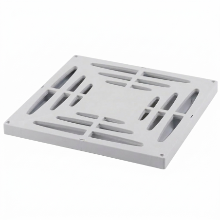 28x28 cm Rost für 30 cm Monobloc-Entwässerungskammer | Abdeckung für Abflüsse und Entwässerungssysteme