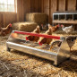Chicken feeder Galvanized sheet 61x19x19.5 cm