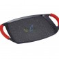 Induction plate stone cladding 47 cm black