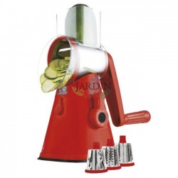 Manual vegetable cutter with 3 blades