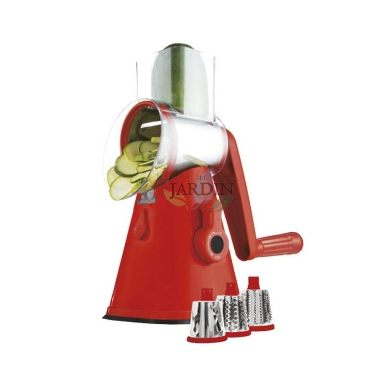 Manueller Gemüseschneider mit 3 Klingen  Manueller Gemüseschneider mit 3 Klingen