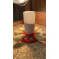 Mangeoire plastique pour poussins 0,6 Kg, 15x24cm