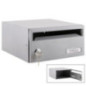 Buzon de Correos Exterior | Buzon Comunidad Horizontal con llaves | Buzon de Pared de Acero con Cerradura 25x24x12 cm