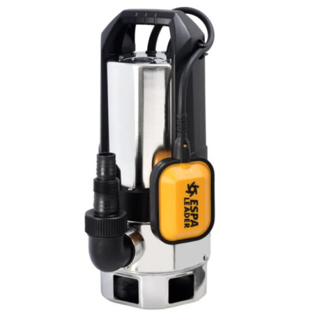 Bomba de Achique Aguas Sucias con Boya ESPA 1100W | Caudal 18000 l/h | Altura 8 m | Paso Sólidos 35 mm | Bomba Sumergible