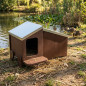 Enten- und Vogelhaus mit Nest 64x44x44 cm | Geflügelunterstand mit Nest im Freien